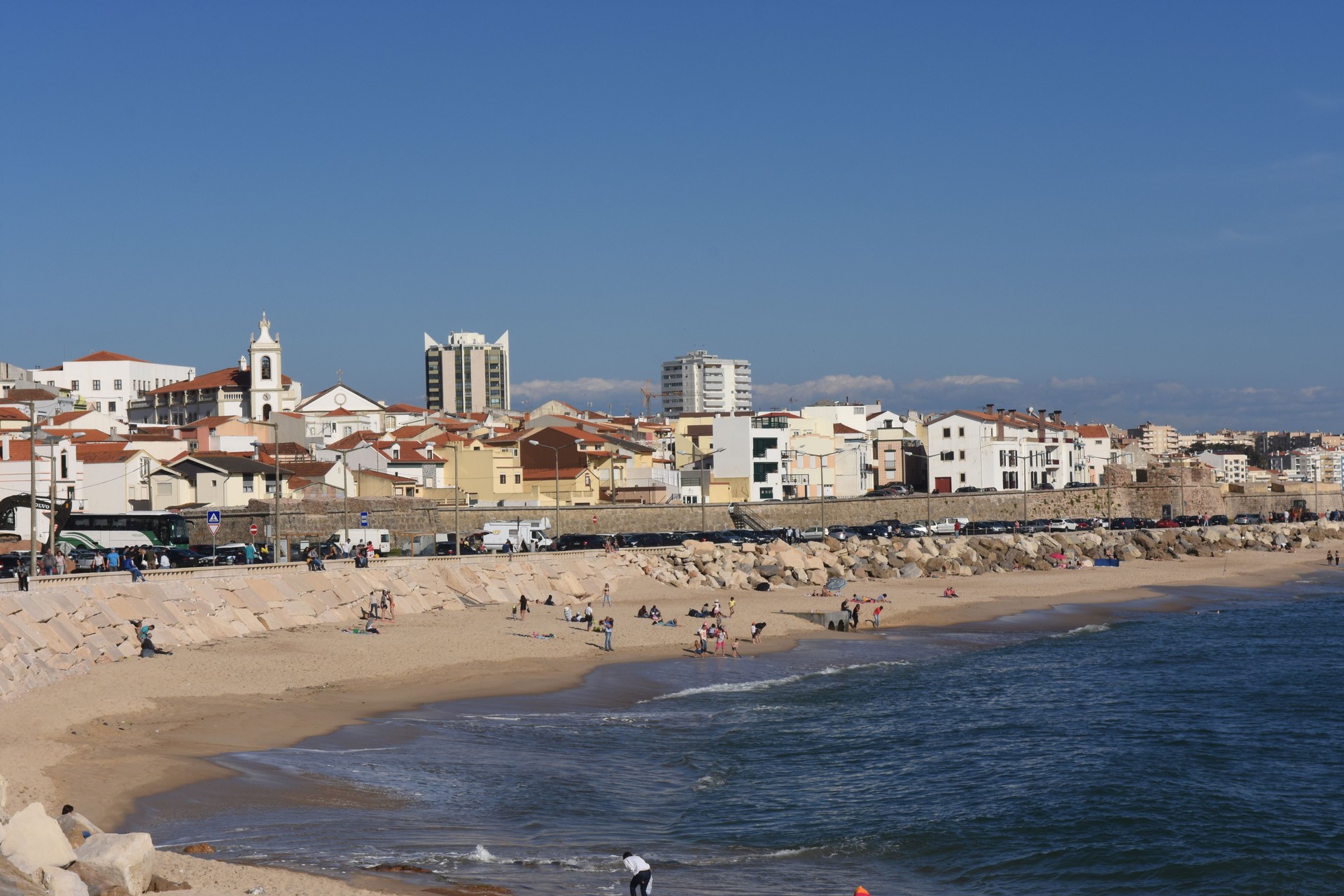 Village and  Beach Buarcos, Figueira da Foz, Portugal