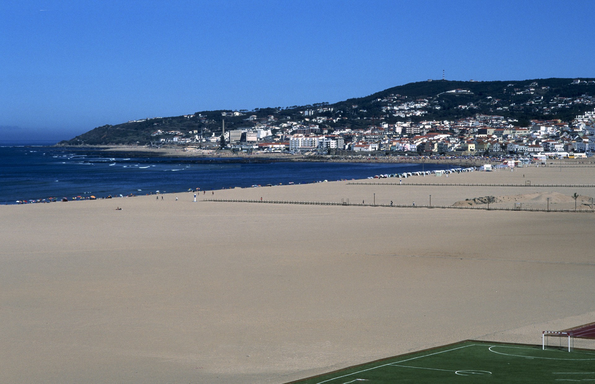Figueira da Foz beach in Portugal